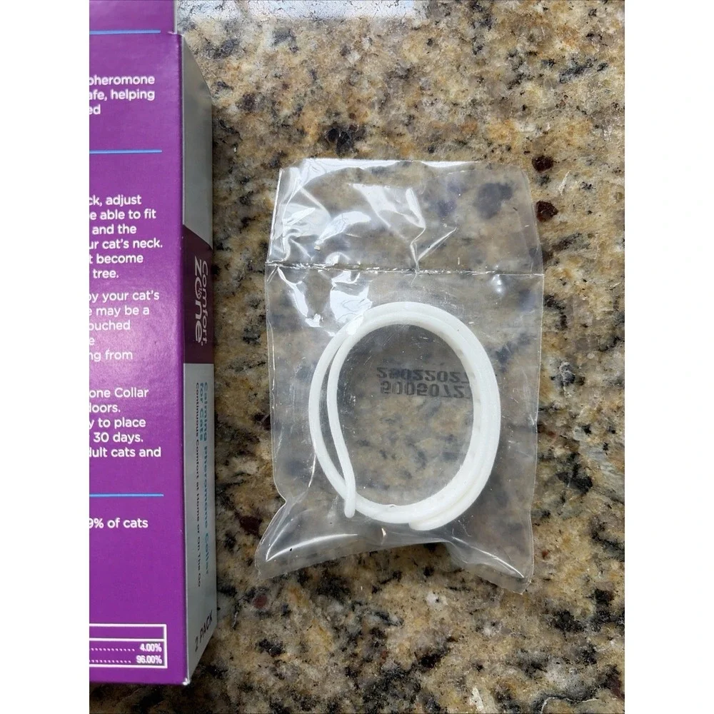 Comfort Zone Calming Breakaway Pheromone Collar for Cats 1 Count Drug Free NEW